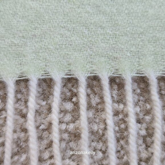 NWOT J. Crew Scarf With Ombre Stripes Italy Wool Blend - Picture 9 of 14